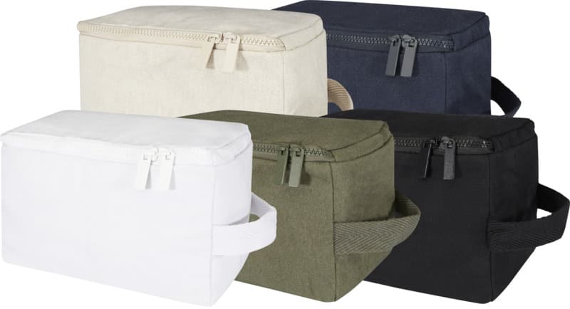 Pack 500 g/m² Aware™ recycled toiletry organiser 4