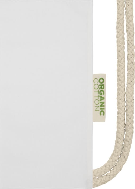 Odisha 140 g/m² OCS organic drawstring bag 5L  3