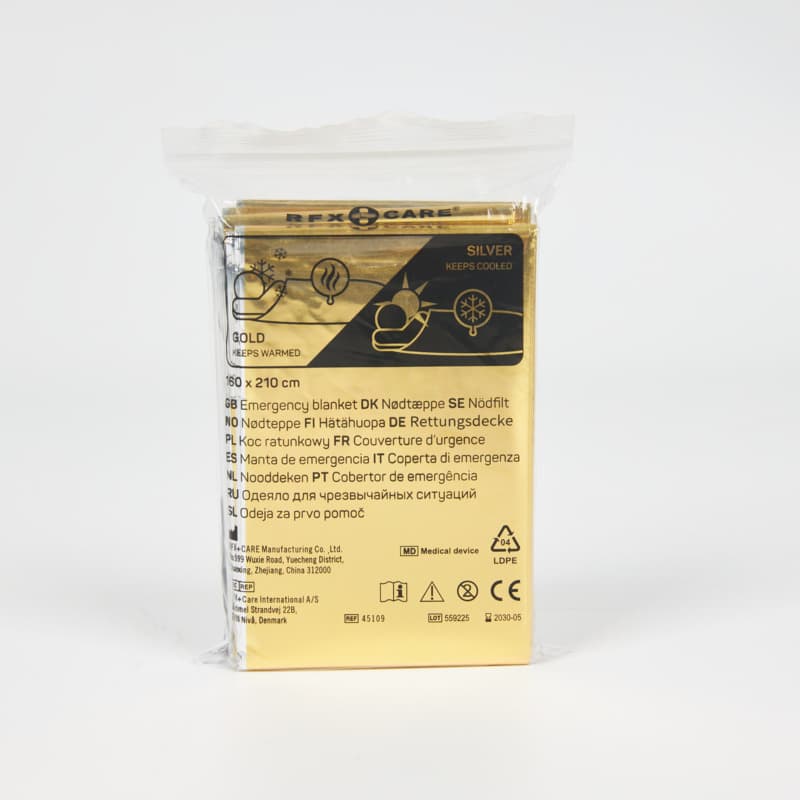 Frederik 2-function emergency blanket 2