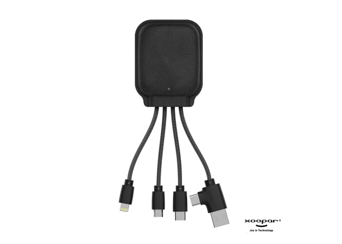 4001 | Xoopar Iné Gamma NFC Powerbank with Charging cables 3000mAh 2