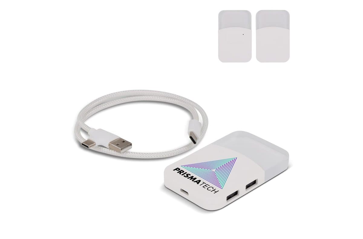 2598 | Xoopar iLo Mini Hub– 4 in 1 Adapter – USB 2.0 Data Transfer - Splitter