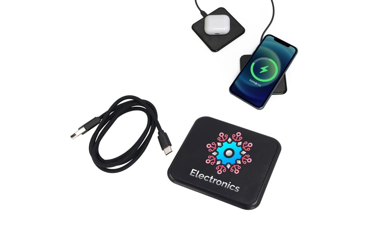 2259 | Xoopar Iné Wireless Fast Charger - Recycled Leather 15W