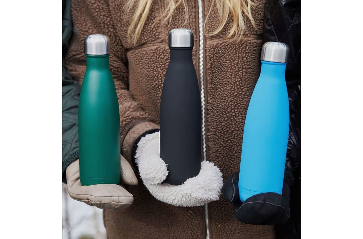 Sagaform Nils Steel Bottle Rubber 500ml 4