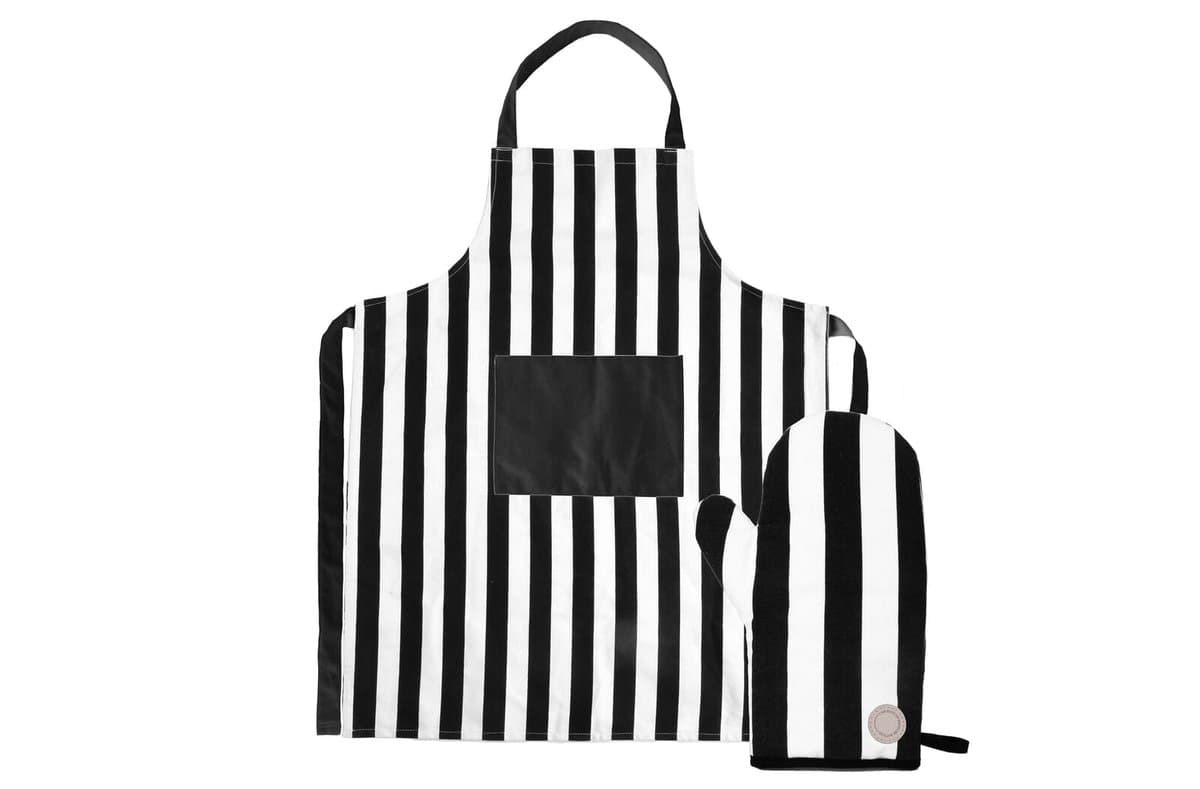 Sagaform Aron Apron & BBQ Glove Set 2