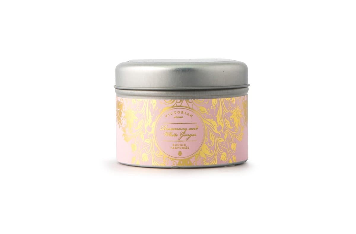 Victorian Sense Tinbox Rosemary scented candle 2