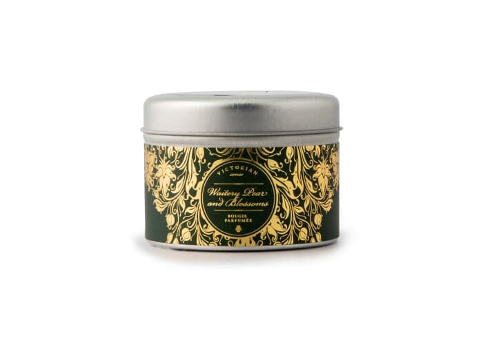 Victorian Sense Tinbox Waitery Pear & Blossoms scented candle 2