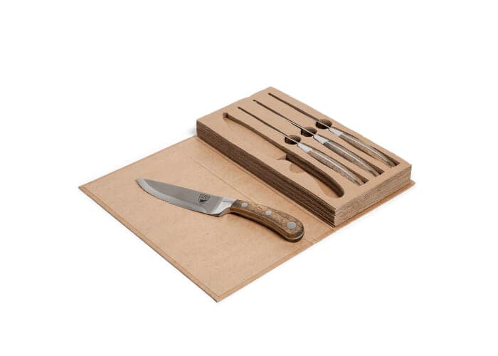 Orrefors Hunting Steak Knives Set Steel 2