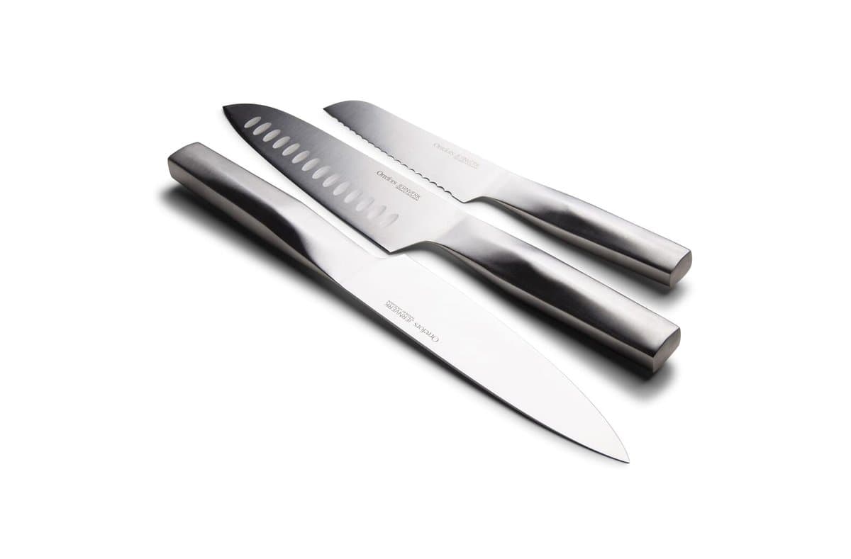Orrefors Jernverk Knife Set Steel 3pack 2