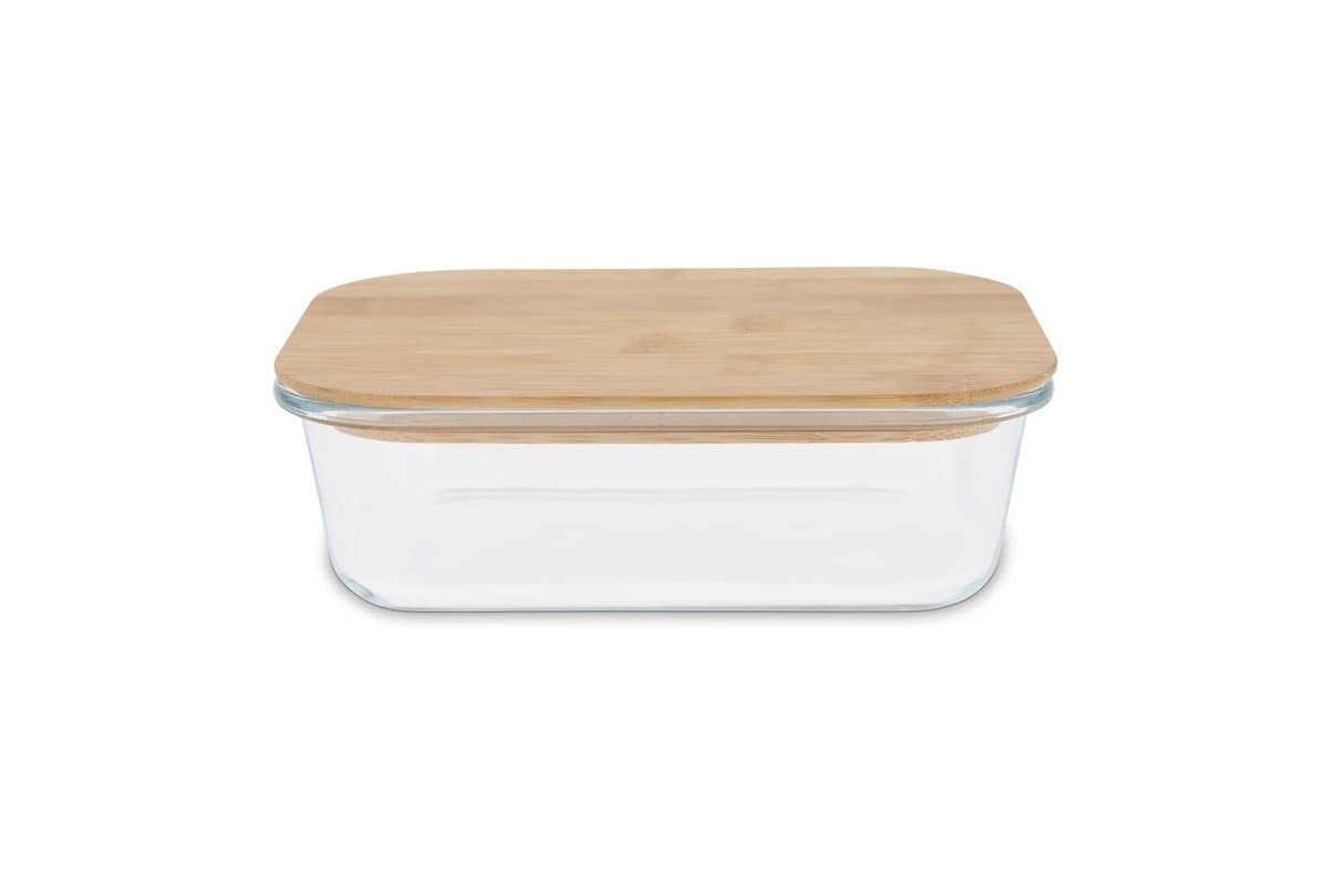 Lunch box glass with bamboo lid 4