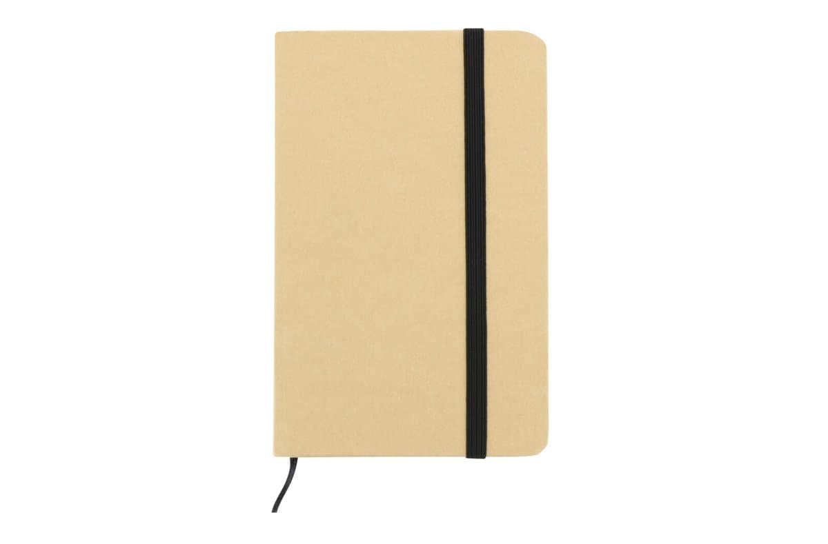 Cardboard notebook round corners A5 4