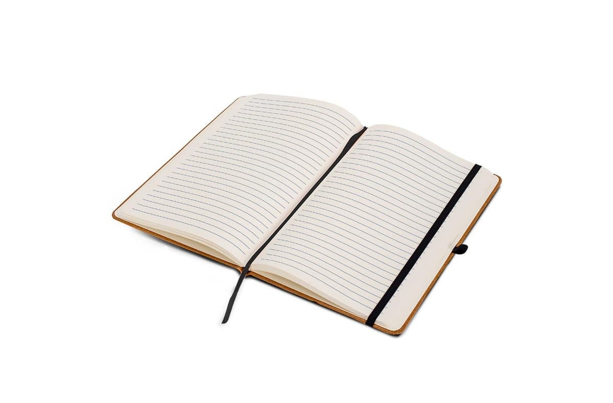 Recycled leather A5 hardcover 4