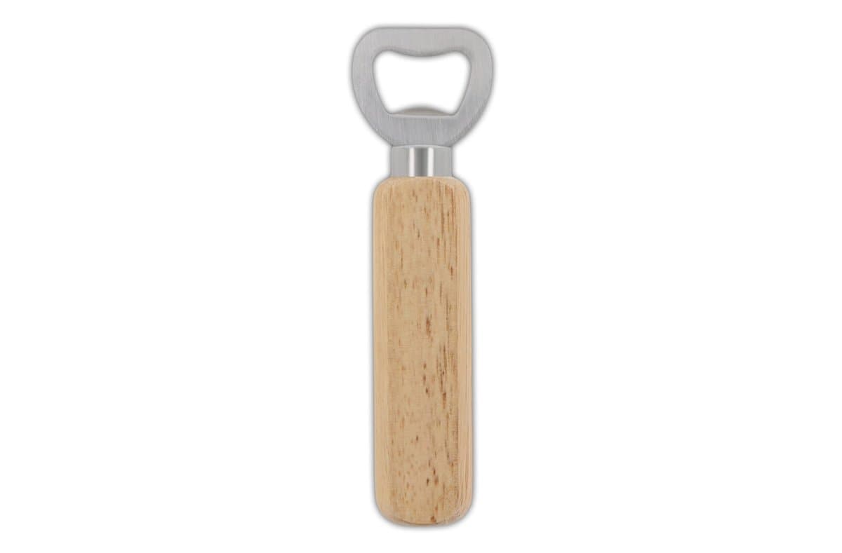 Bottle opener with wooden handle 5