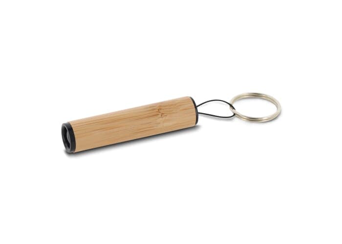 Flashlight keychain bamboo 2