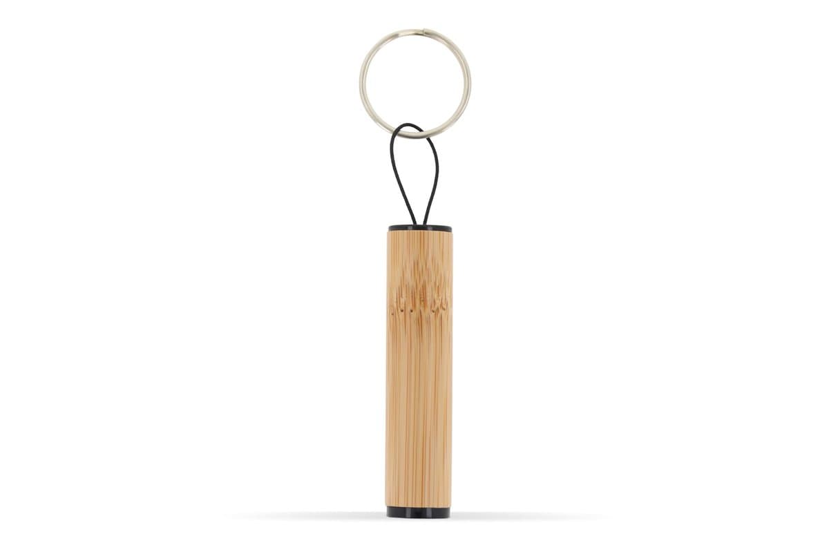 Flashlight keychain bamboo 4