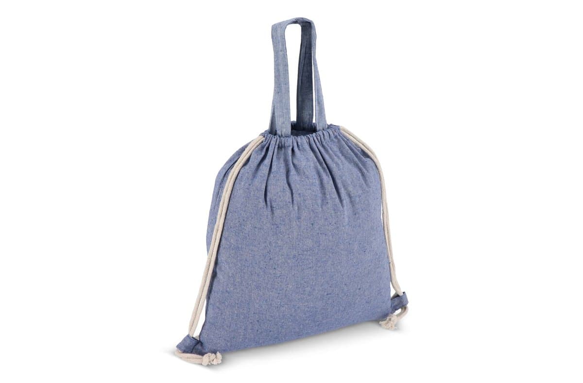 Drawstring bag recycled cotton 38x42cm 3