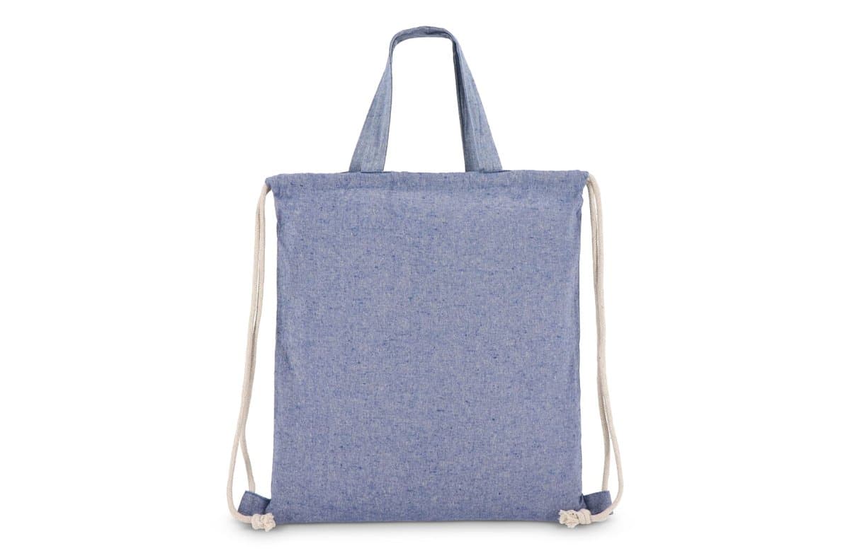 Drawstring bag recycled cotton 38x42cm 5
