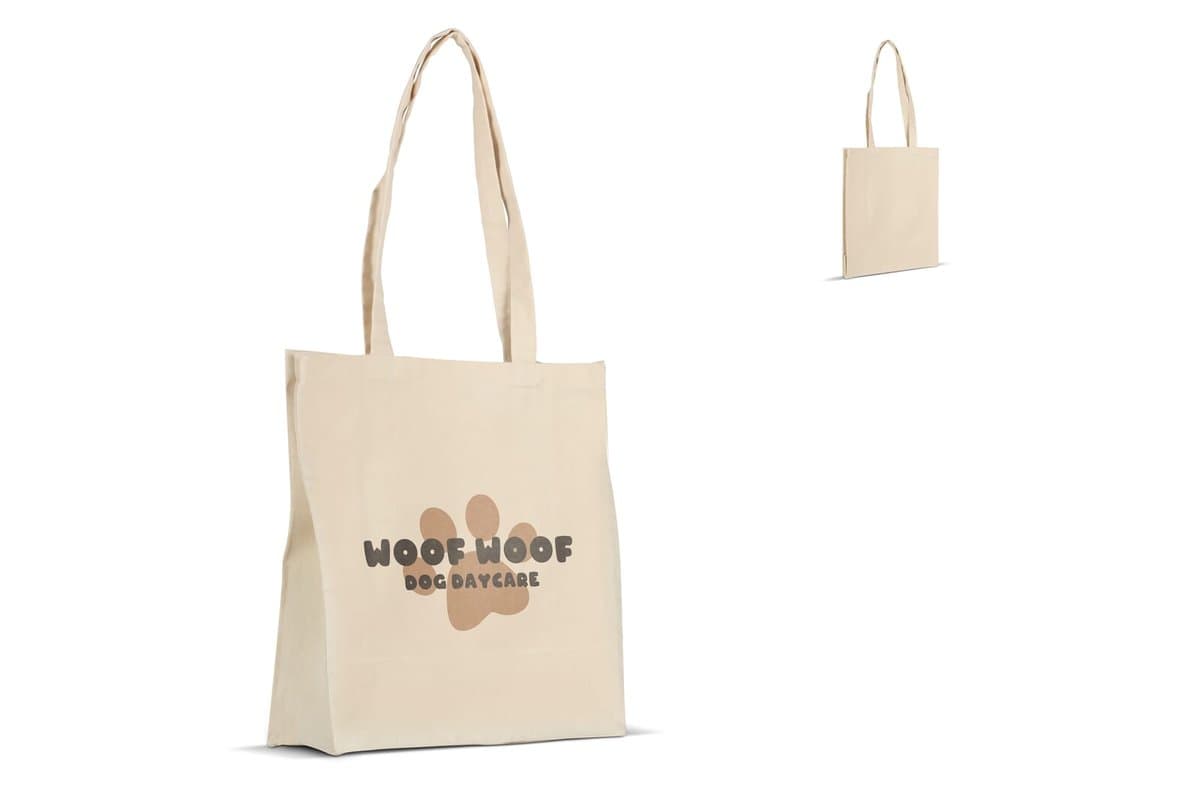 Shoulder bag cotton canvas OEKO-TEX® 280g/m² 32x13x40cm