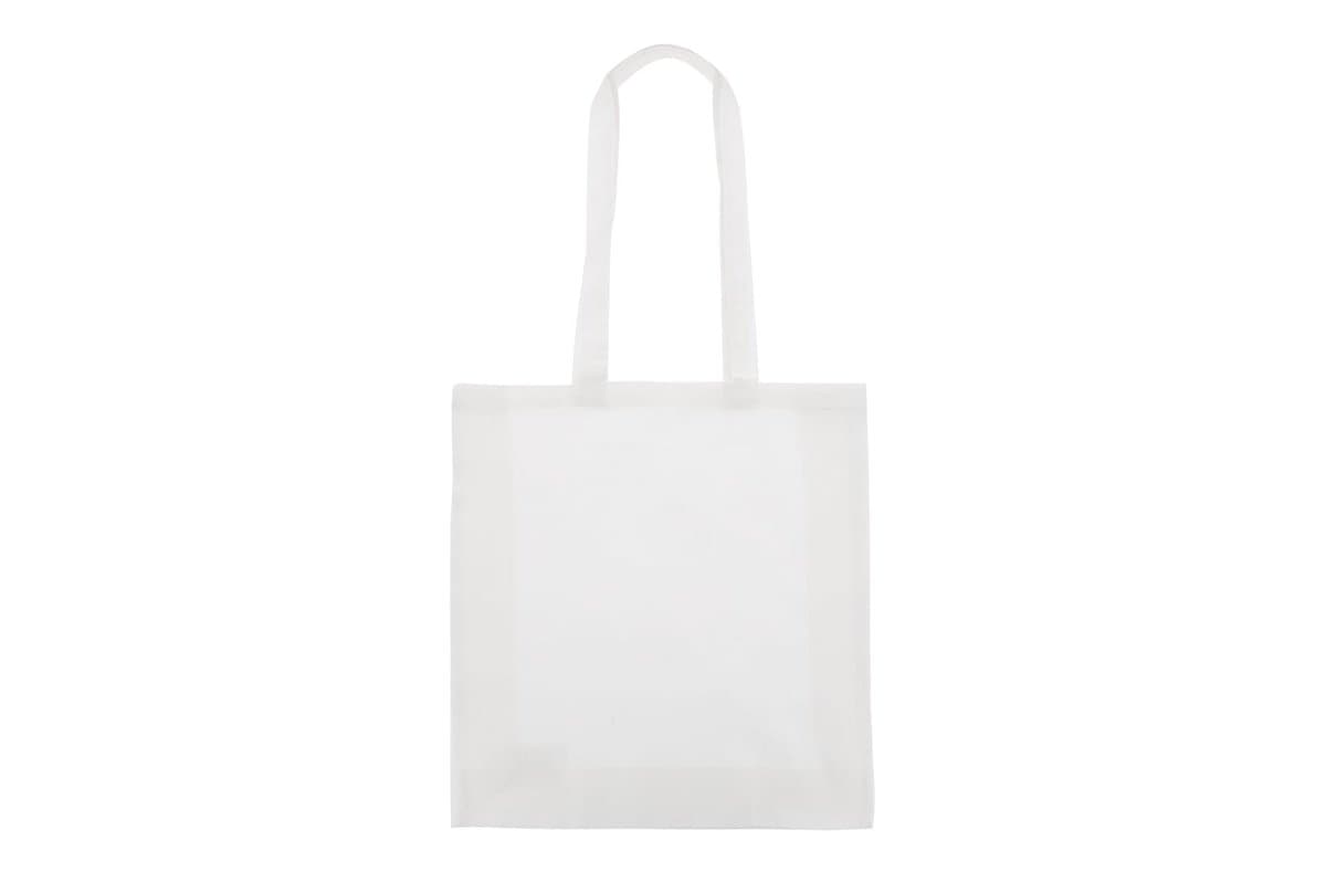 Recycled cotton bag with gusset 140g/m² 38x10x42cm 5