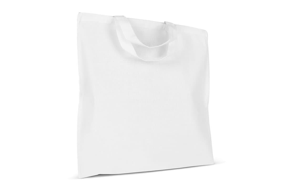 Shopping bag OEKO-TEX® color short 140g/m² 38x42 cm 2