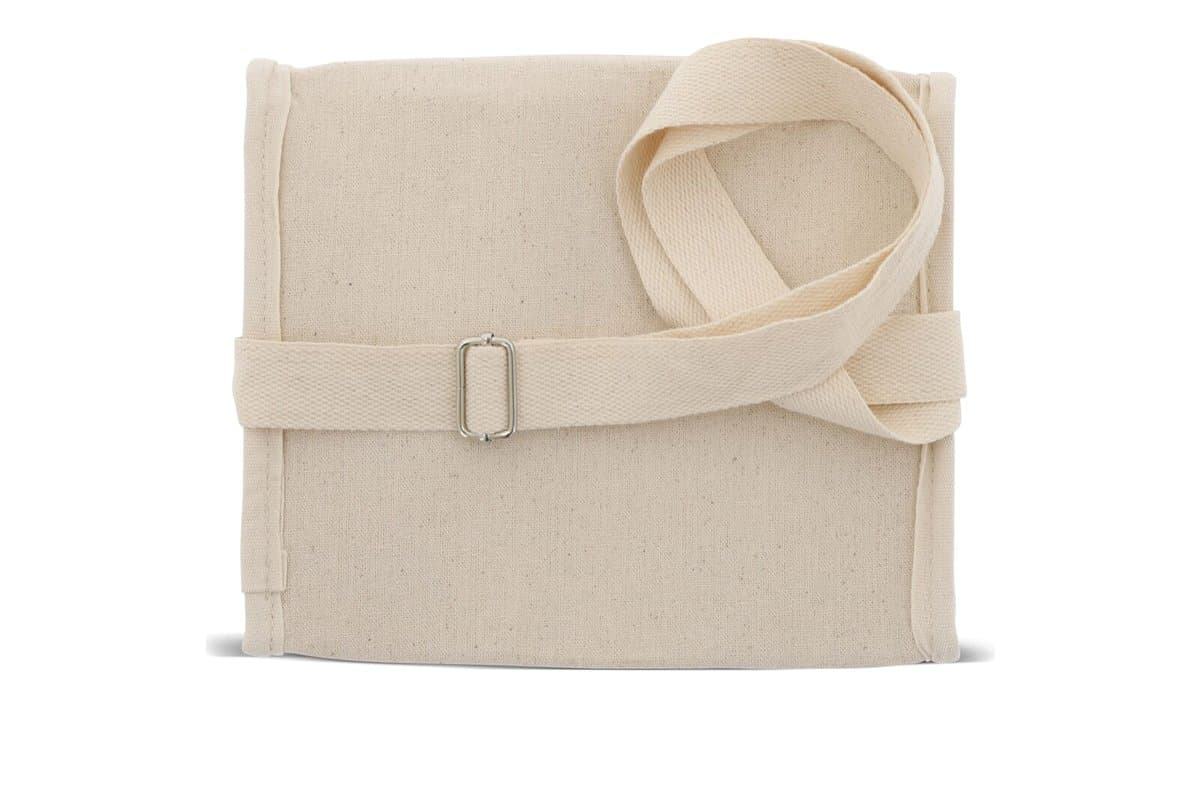 Cooler bag 100% cotton exterior square 22x18x18cm 5
