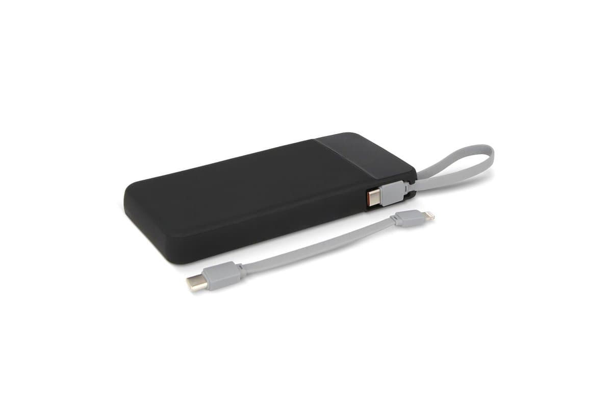 Ziara Powerbank with USB-C & Lightning Cable 10000mAh 3