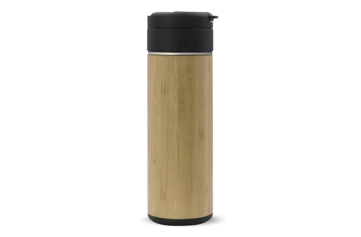 Thermo bottle Flow bamboo 400ml 5