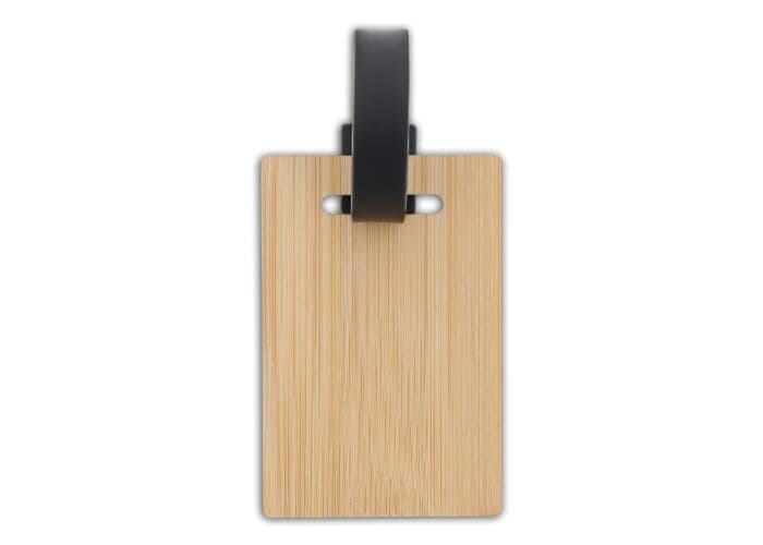 Luggage tag bamboo 2