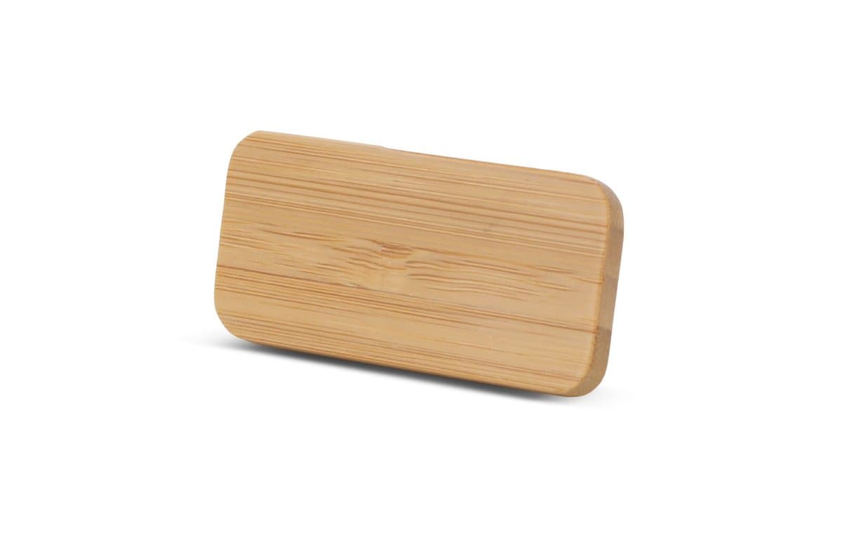 Badge Bamboo with magnet 3