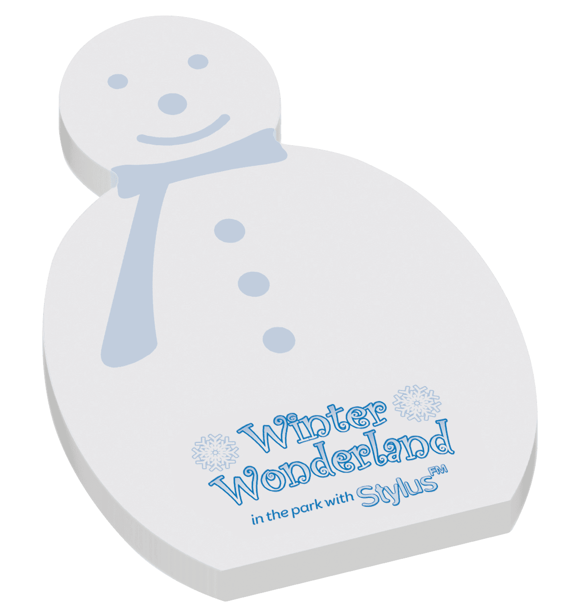 sticky-smart™ shape - snowman