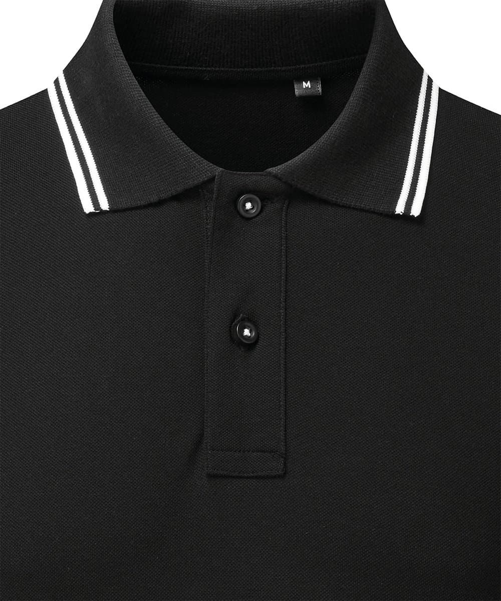 Women's classic fit tipped polo 3
