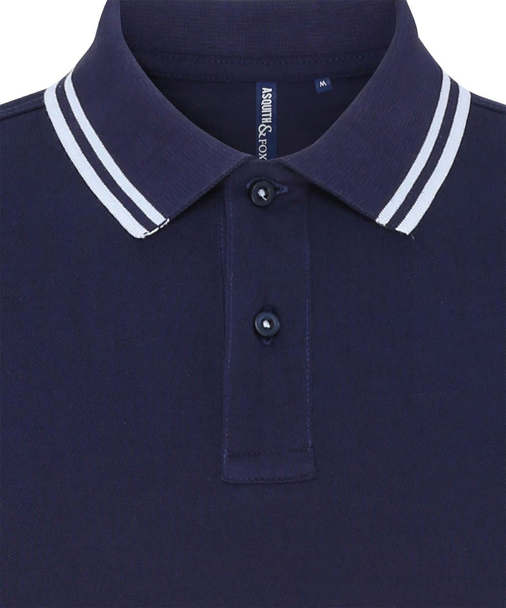 Women's classic fit tipped polo 4