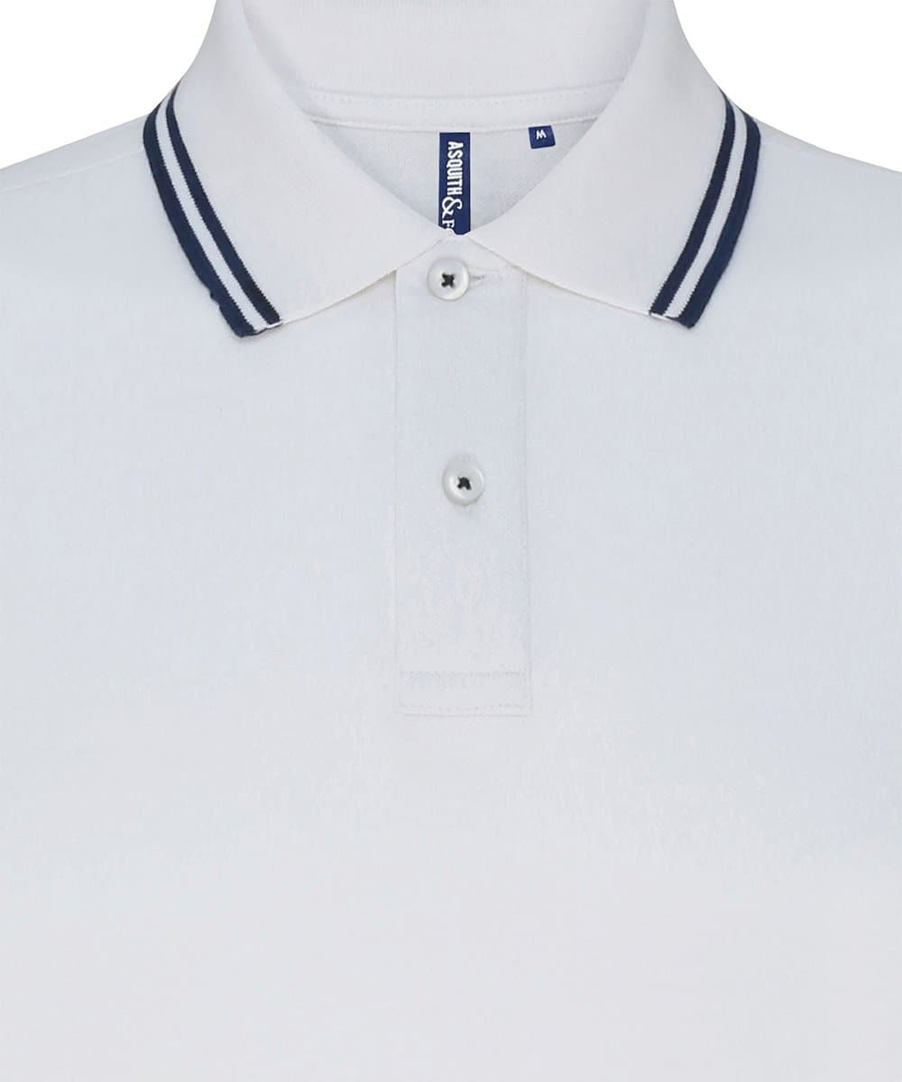 Women's classic fit tipped polo 5