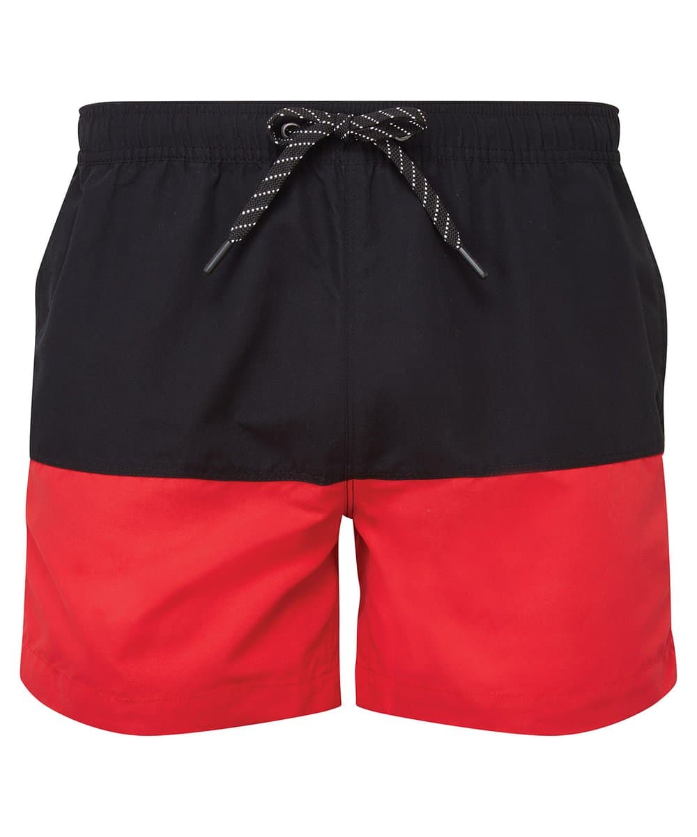 Block colour swim shorts 2