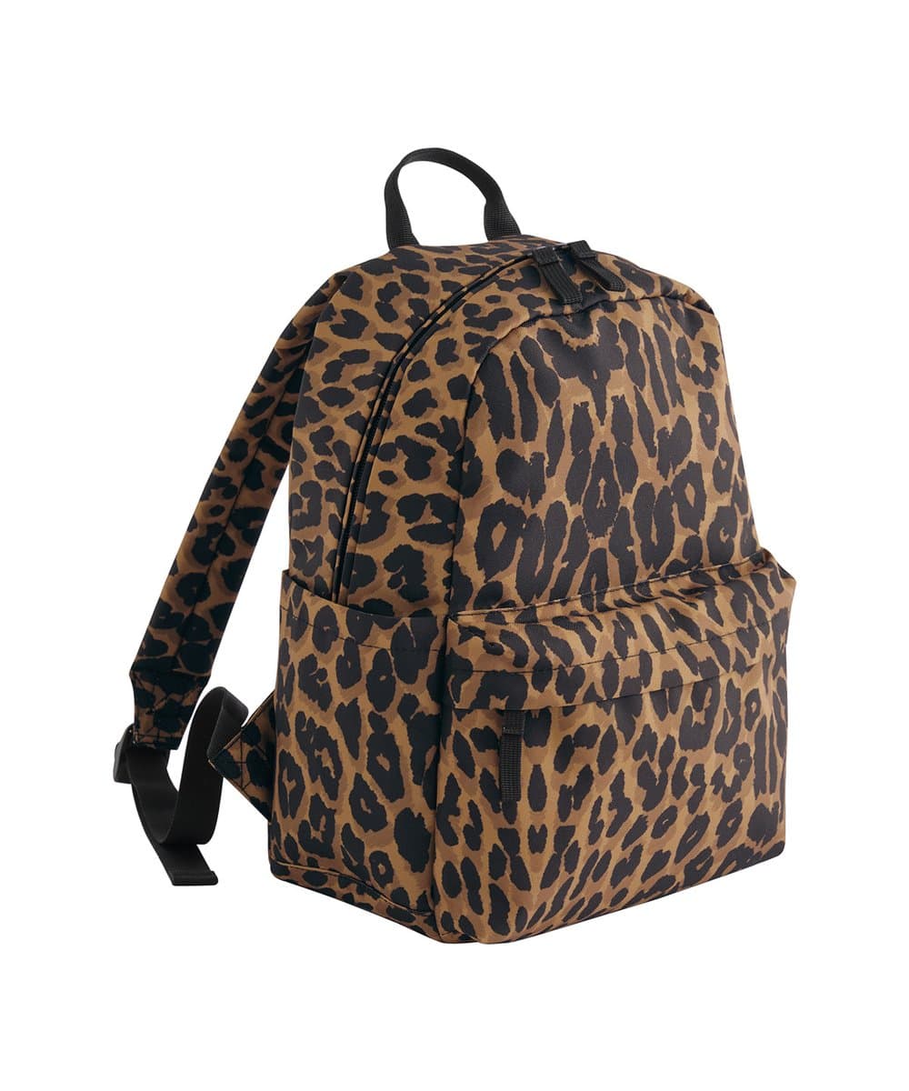 Leopard print mini backpack 2