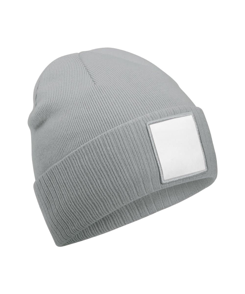 Appliqué patch beanie 2