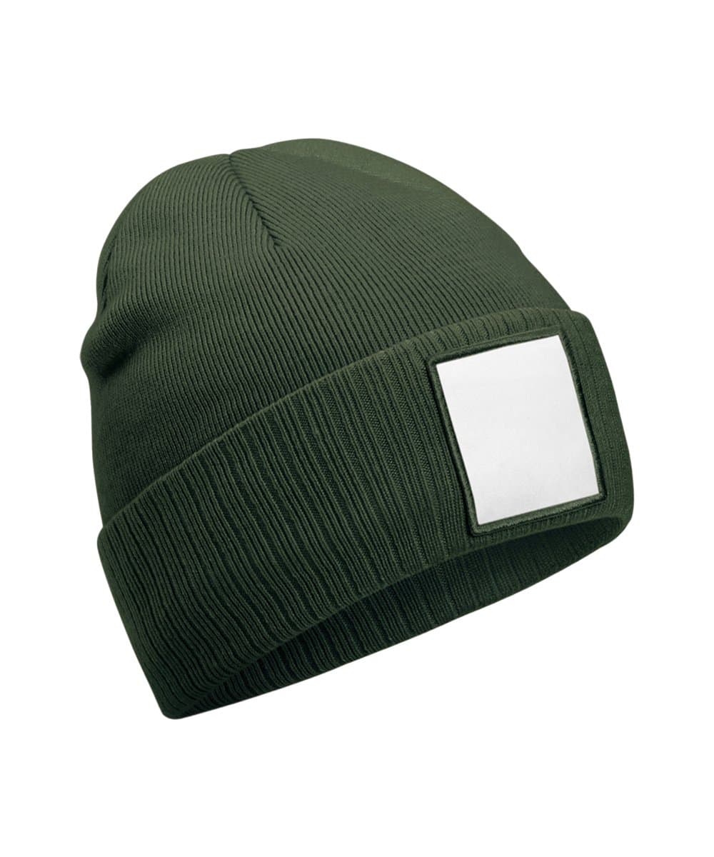 Appliqué patch beanie 5