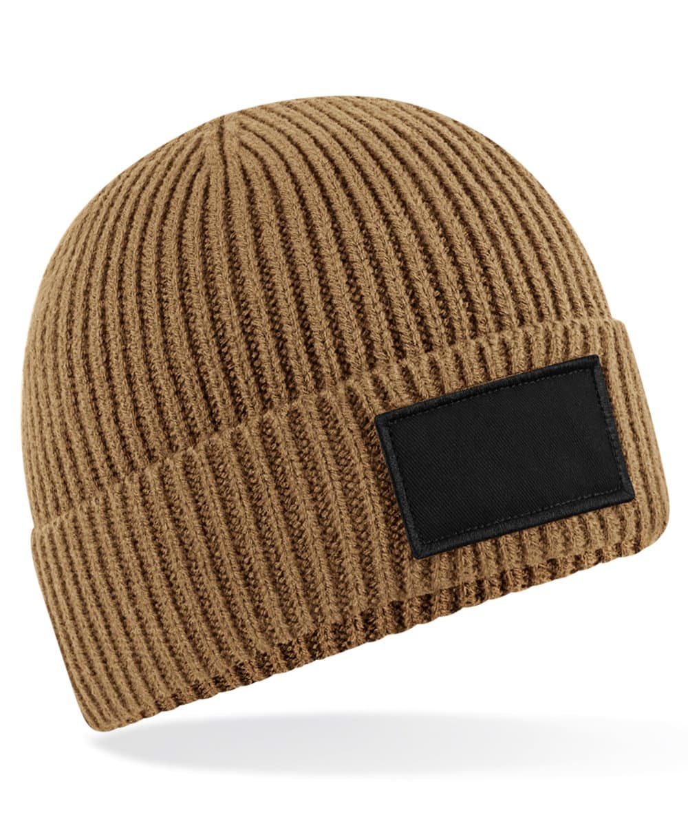 Fashion patch beanie 2