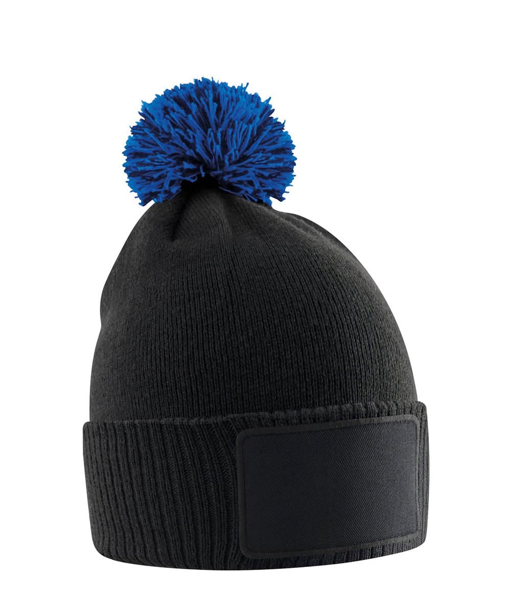 Kids snowstar patch beanie 2