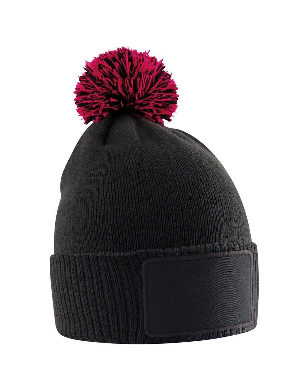 Kids snowstar patch beanie 3