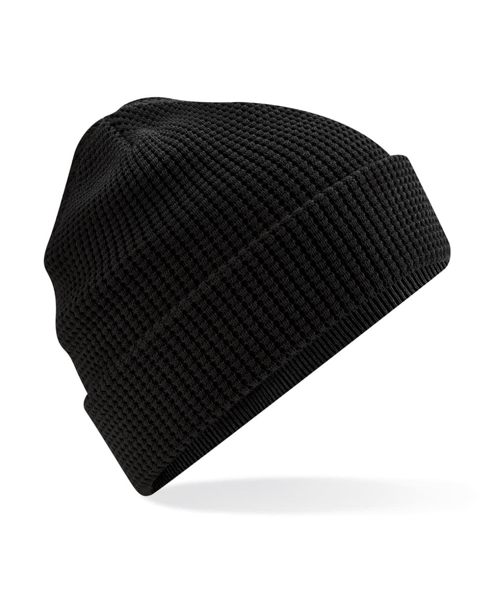 Organic cotton waffle beanie 2