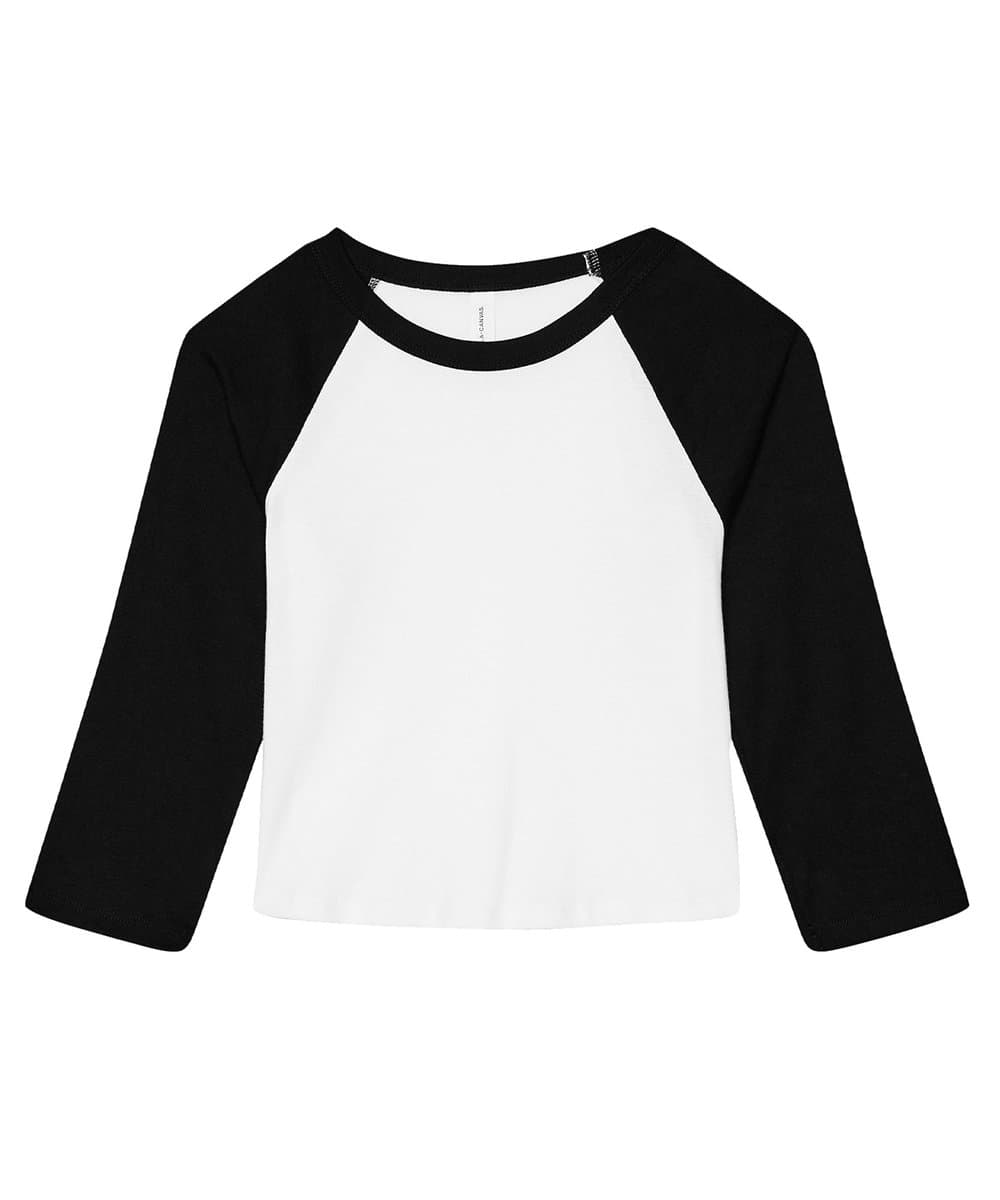 Women’s micro rib 3/4 raglan baby t-shirt 4