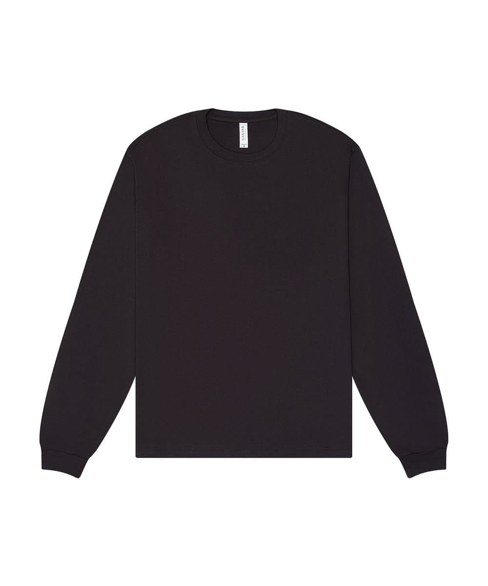 Unisex heavy boxy long sleeve tee 4