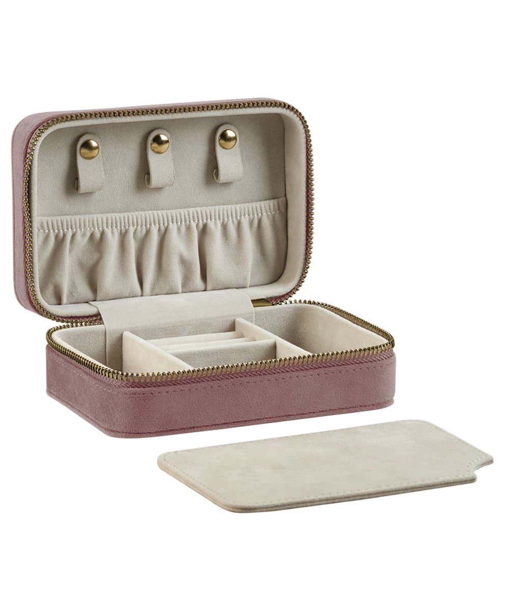 Velvet travel jewellery box 4