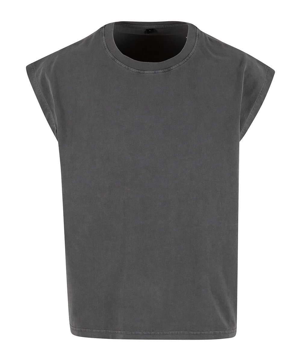 Vintage cropped heavy sleeveless tee 3