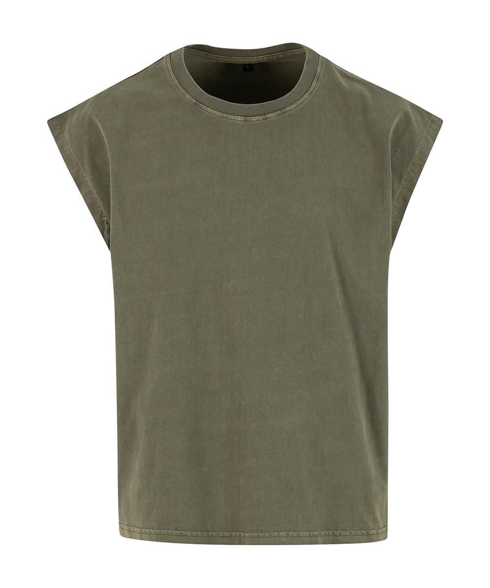 Vintage cropped heavy sleeveless tee 4