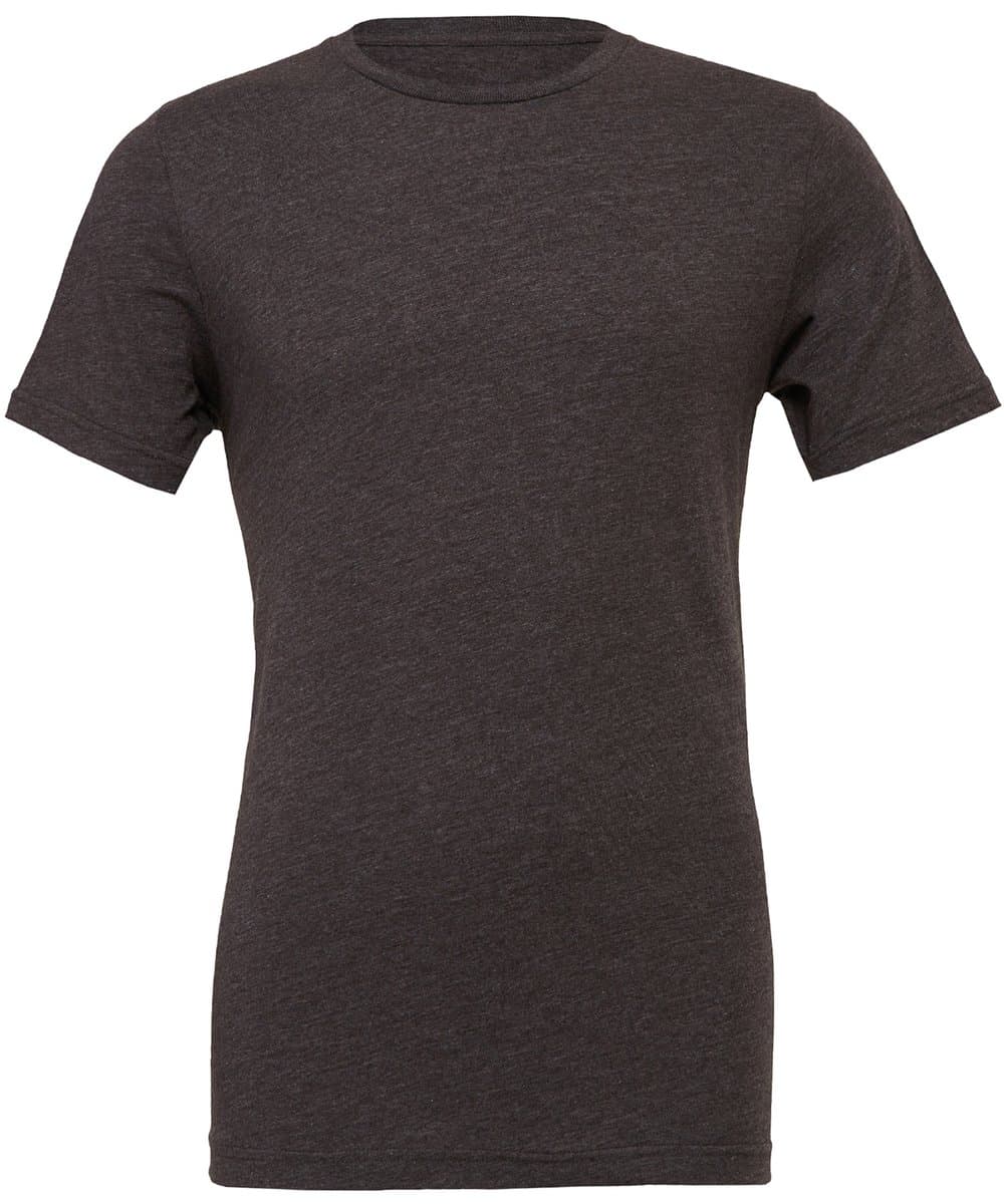 Unisex heather CVC short sleeve t-shirt 4