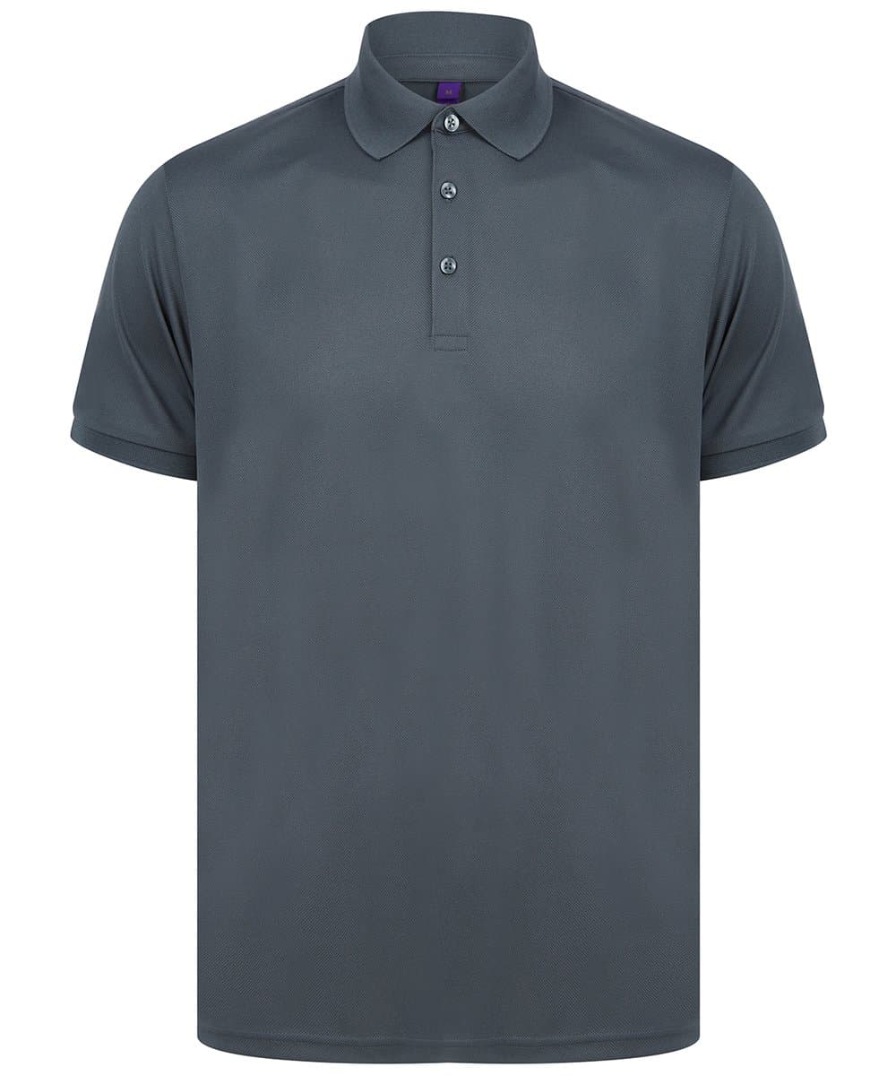Recycled polyester polo shirt 4