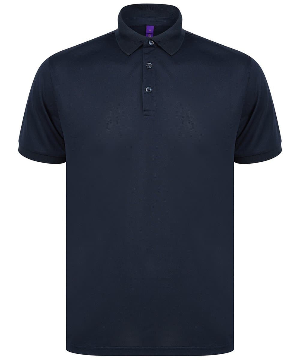 Recycled polyester polo shirt 5