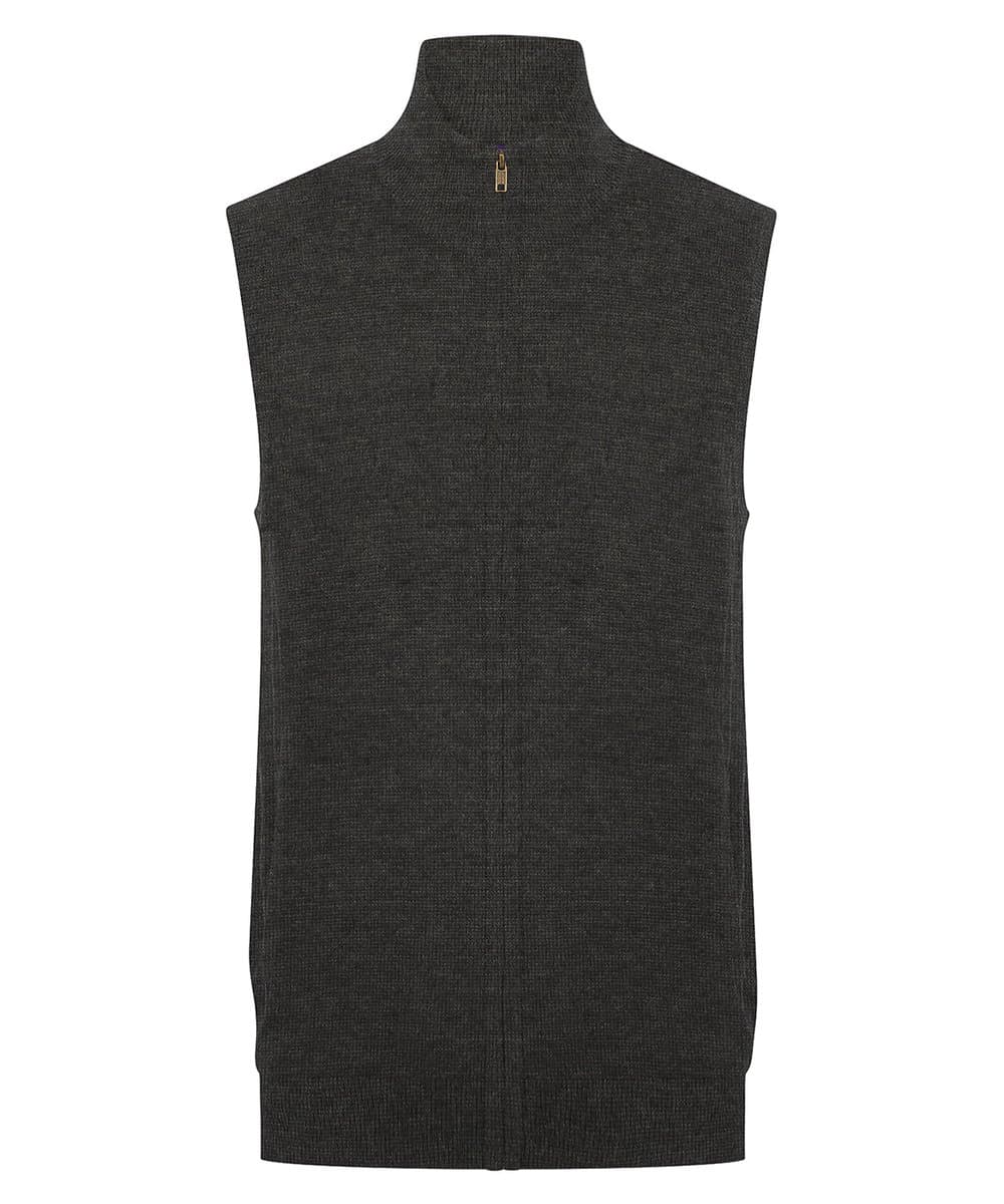 Sleeveless zip-through jumper 3