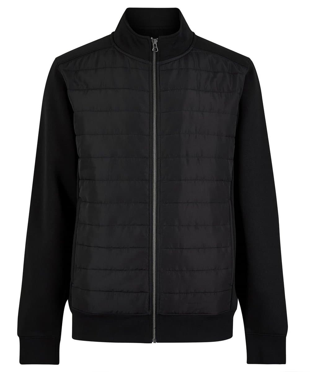 Regular fit quilted full-zip sweatshirt 2